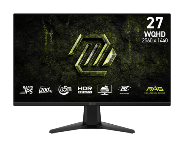 Écran MSI 27P WQHD 200Hz 0,5ms