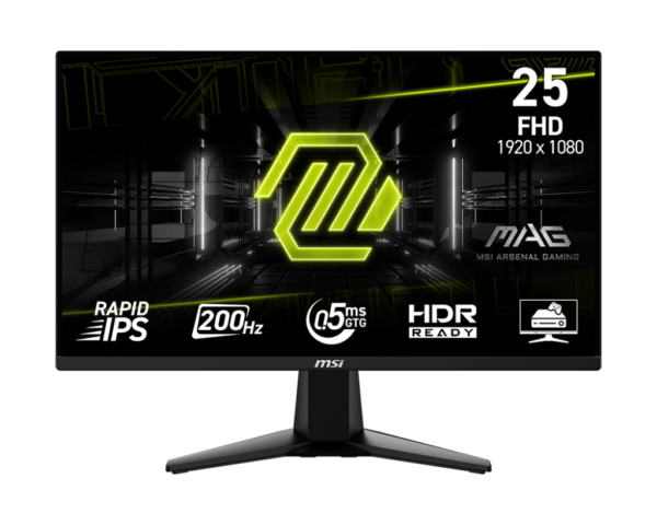 Écran MSI 25P FHD 200hz 0,5ms