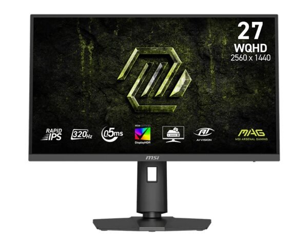 Écran MSI 27P WQHD 320Hz 0,5ms