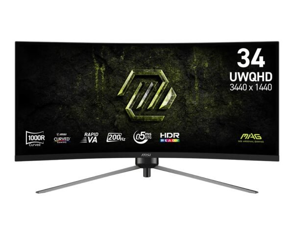 Écran MSI 34P UWQHD 200HZ 0,5ms